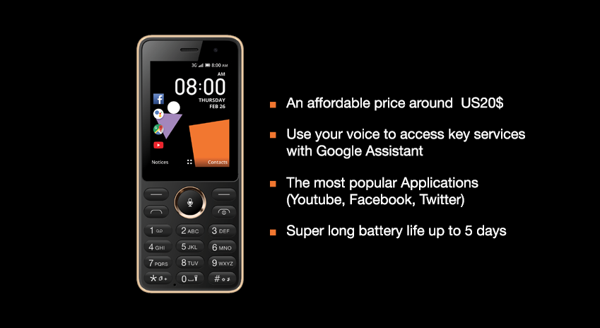 Orange lance « Sanza », le mobile à 20 dollars et à reconnaissance vocale, dans 16 pays d’Afrique