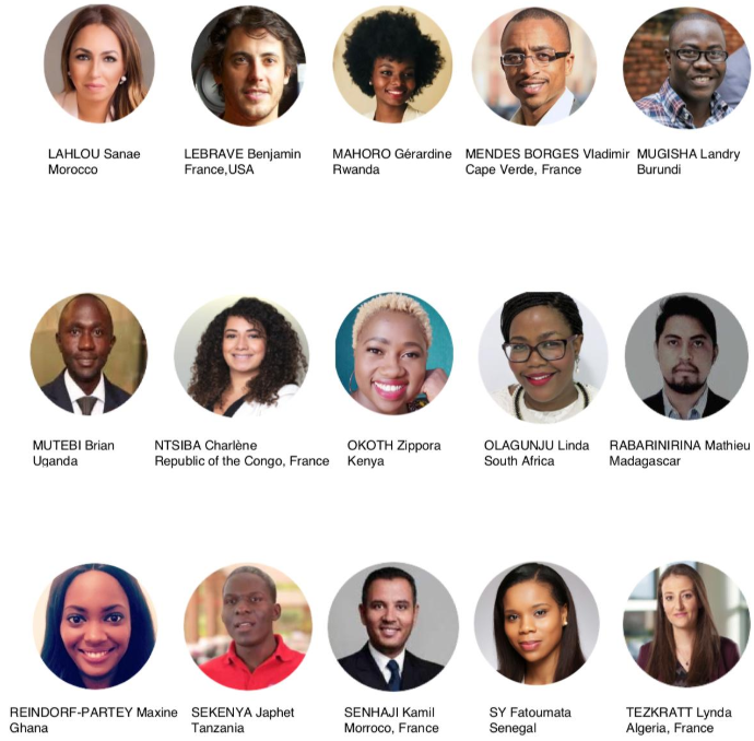 Les 30 «Young Leaders» 2019 de la Fondation France-Afrique