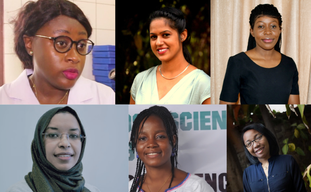 20 jeunes femmes scientifiques lauréates du Prix Unesco-L’Oréal « Pour les Femmes et la Science  » en Afrique subsaharienne