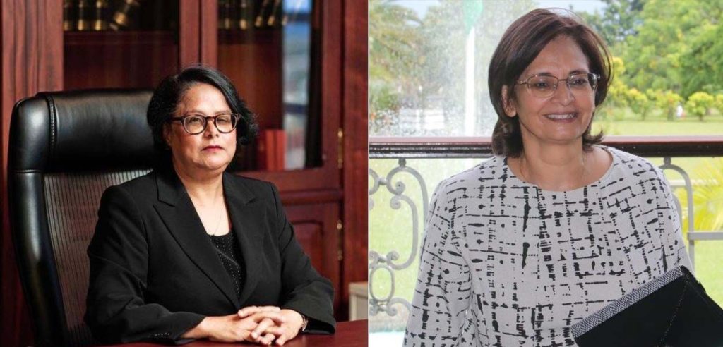 For the first time, the judiciary of Mauritius will be headed by two women