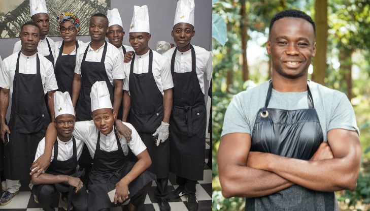 The World’s 50 best restaurants Awards: Dieuveil Malonga, 30, winner of the “Champion of Change” award
