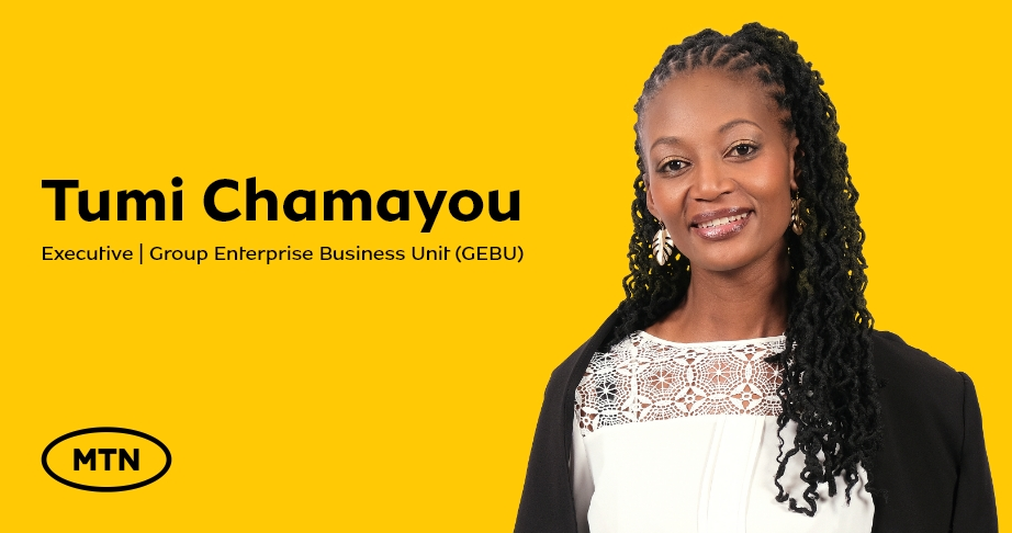 Tumi Chamayou appointed Group Executive: Enterprise Business Unit at MTN