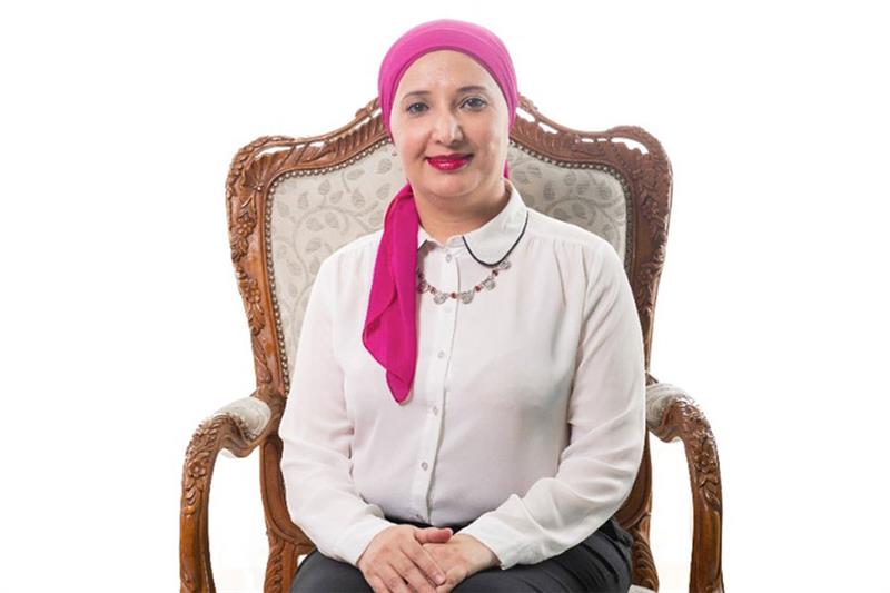 Dina Abdel-Moneim,the first woman to lead an Egyptian military production company