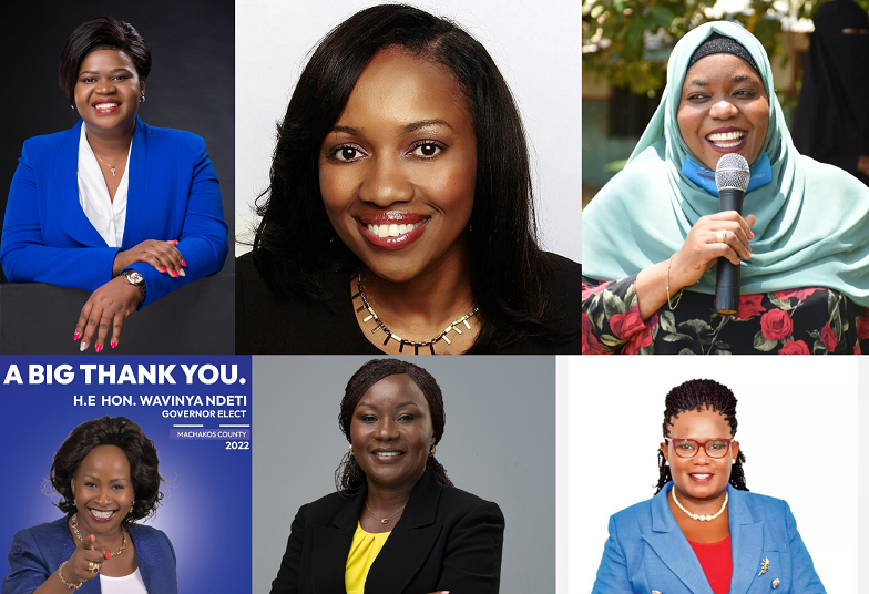 Kenya : 6 femmes entrent dans l’histoire comme premières femmes élues gouverneures d’une ville  