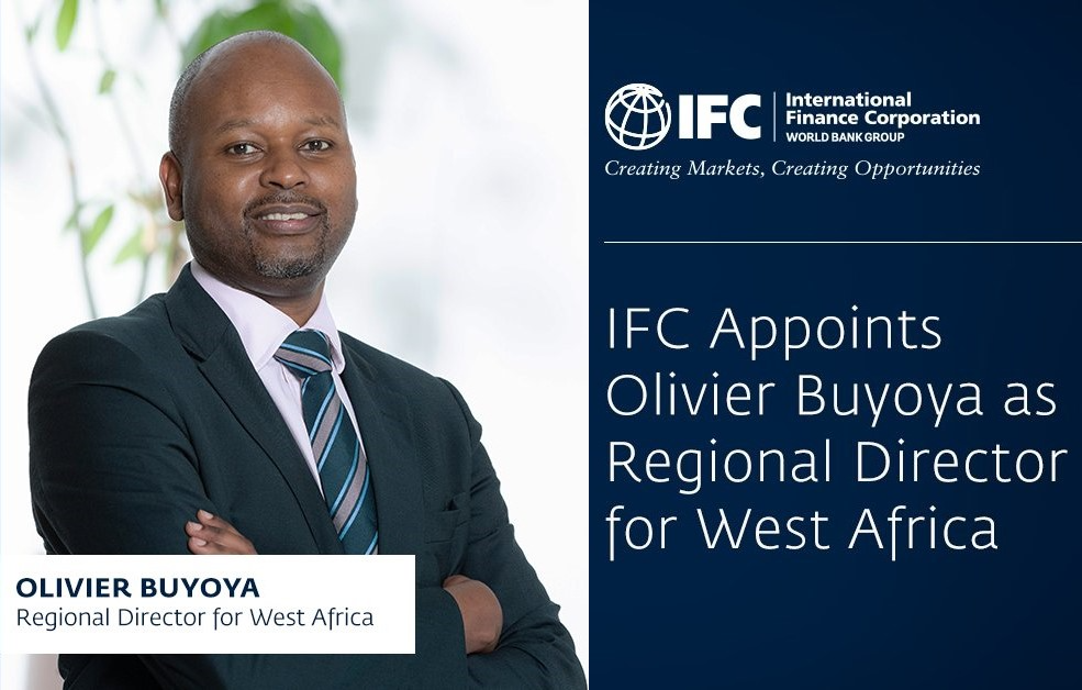 IFC Appoints Olivier Buyoya as Regional Director for West Africa