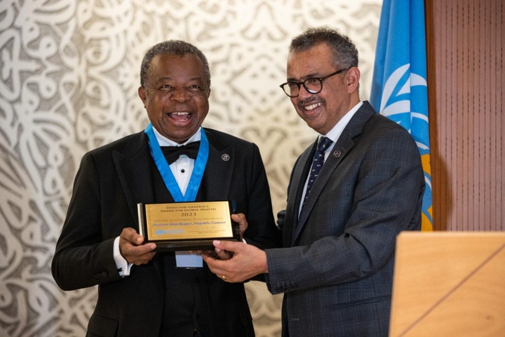 OMS : Le Dr. Jean-Jacques Muyembe-Tamfum, lauréat du Prix des leaders de la santé mondiale