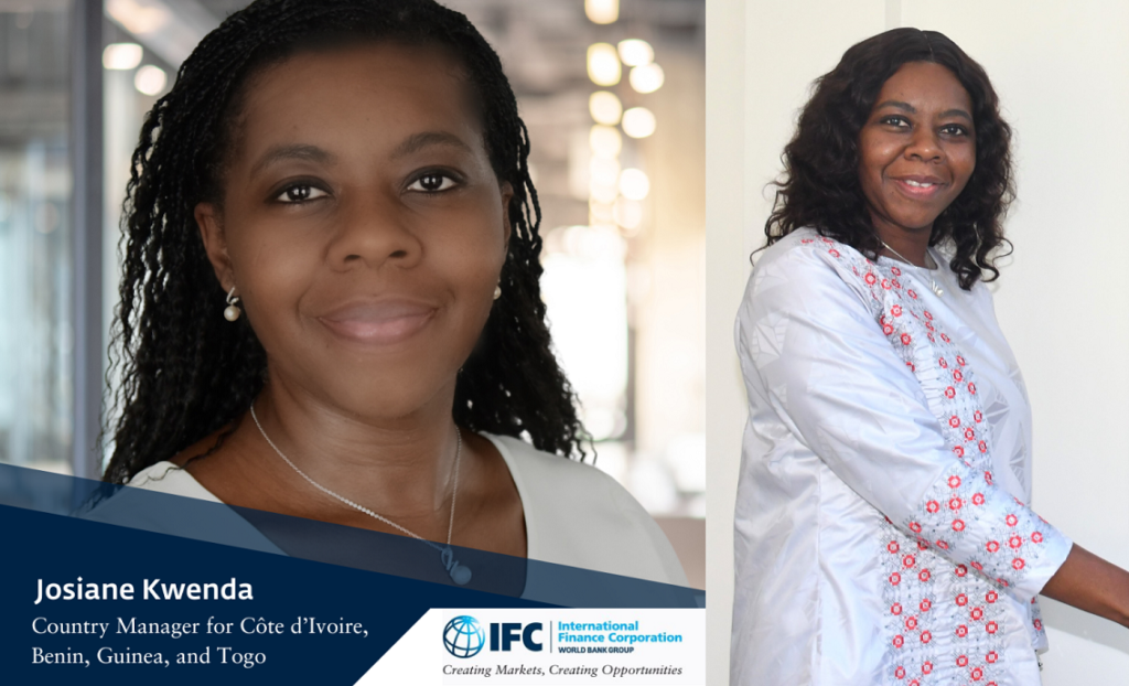 IFC Appoints Josiane Kwenda as Country Manager for Côte d’Ivoire, Benin, Guinea, and Togo
